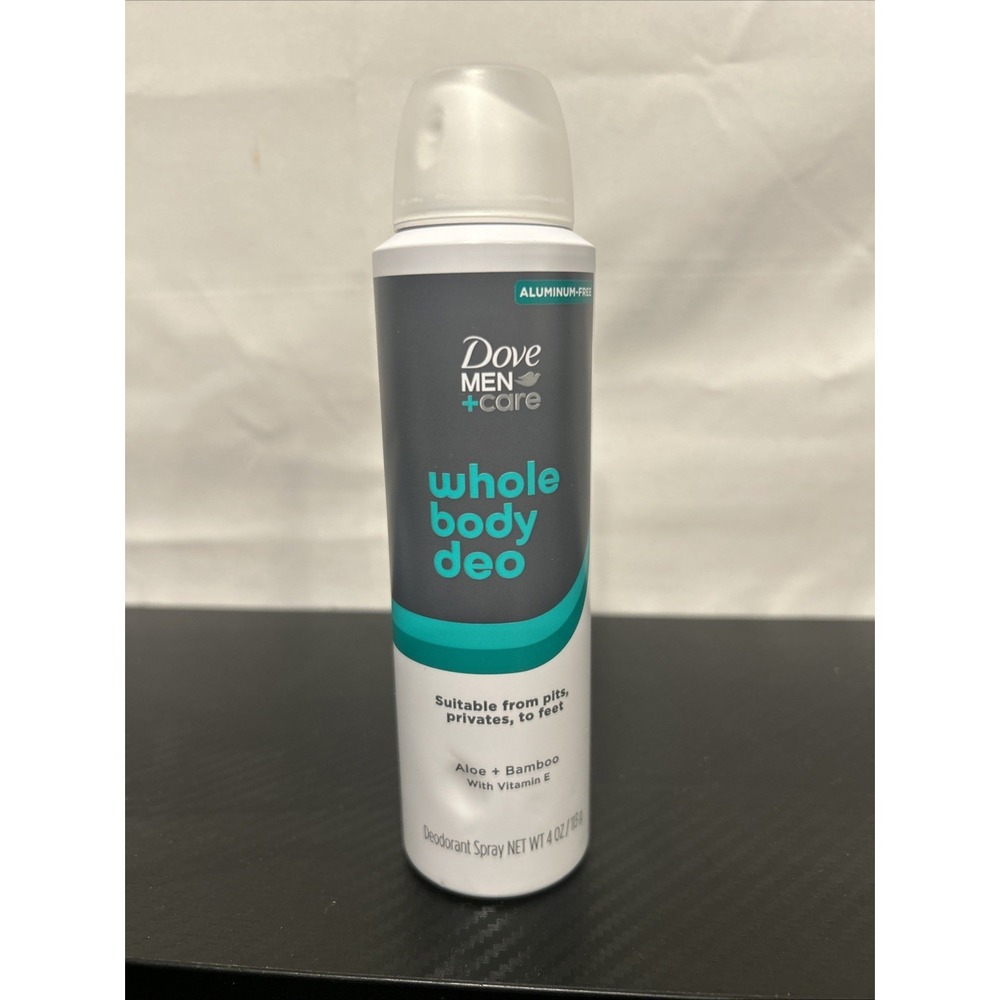 Dove Men +Care‎ Whole Body Deodorant Sp for Men Bamboo & Aloe 4 oz